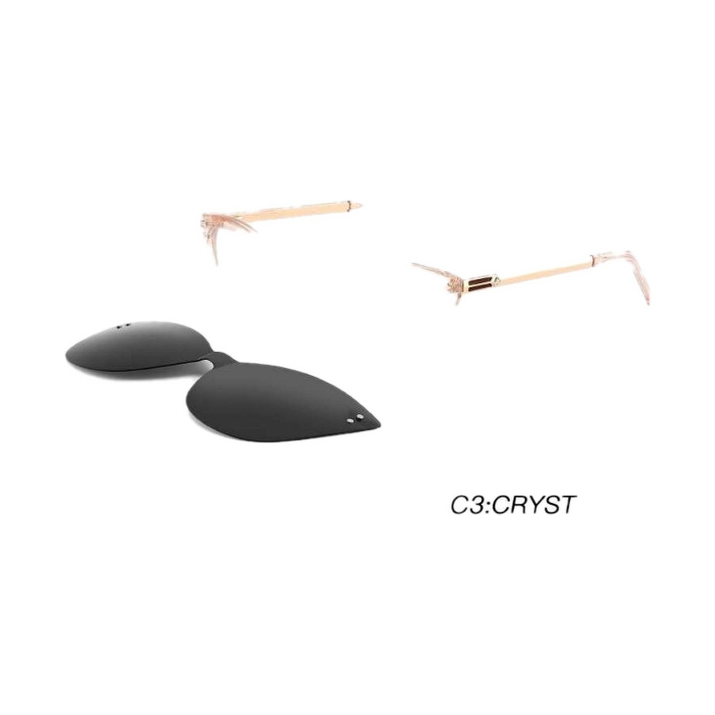 InStreet G5334 C3 Klips Gözlük Çerçevesi
