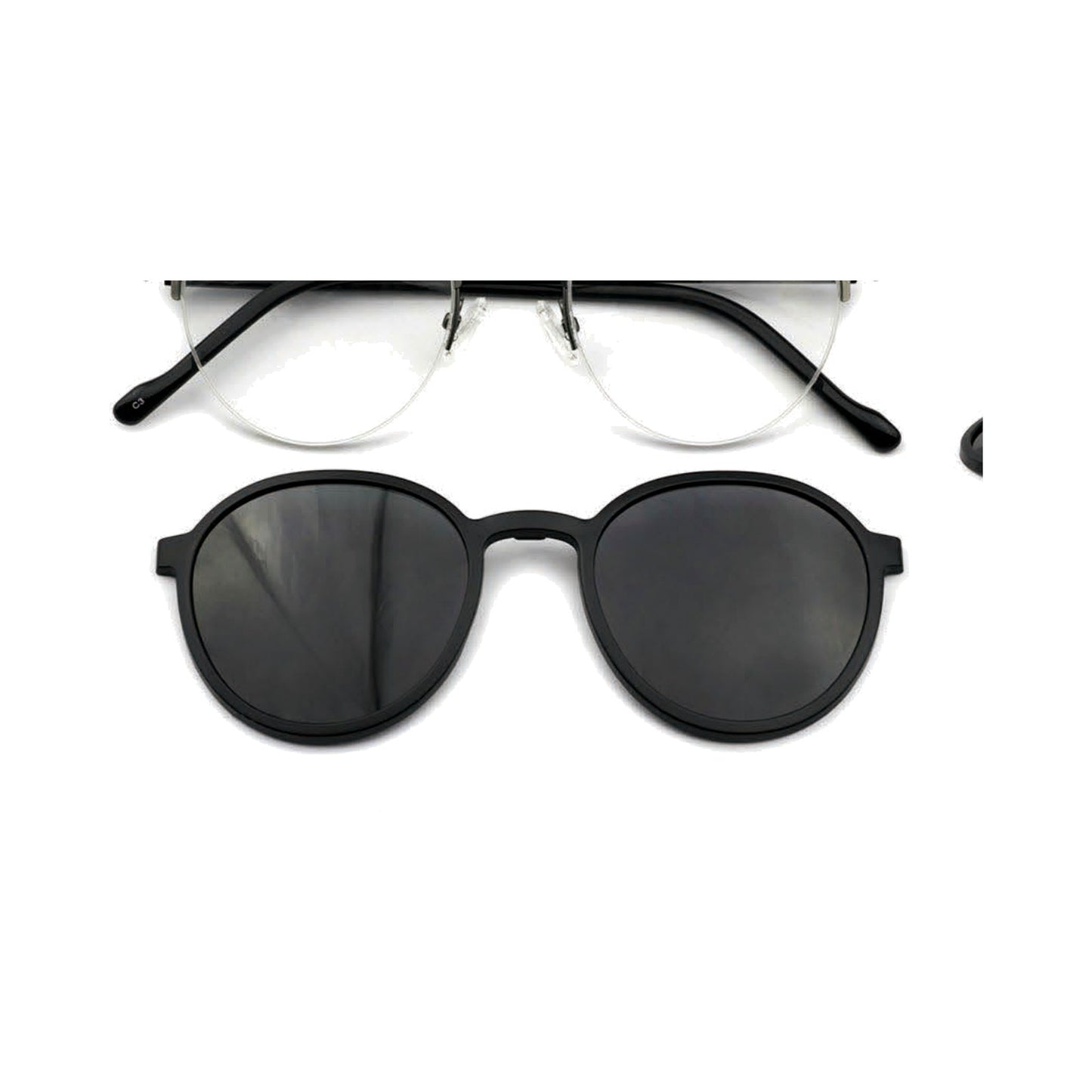 InStreet MC9028 C3 Klips Gözlük Çerçevesi