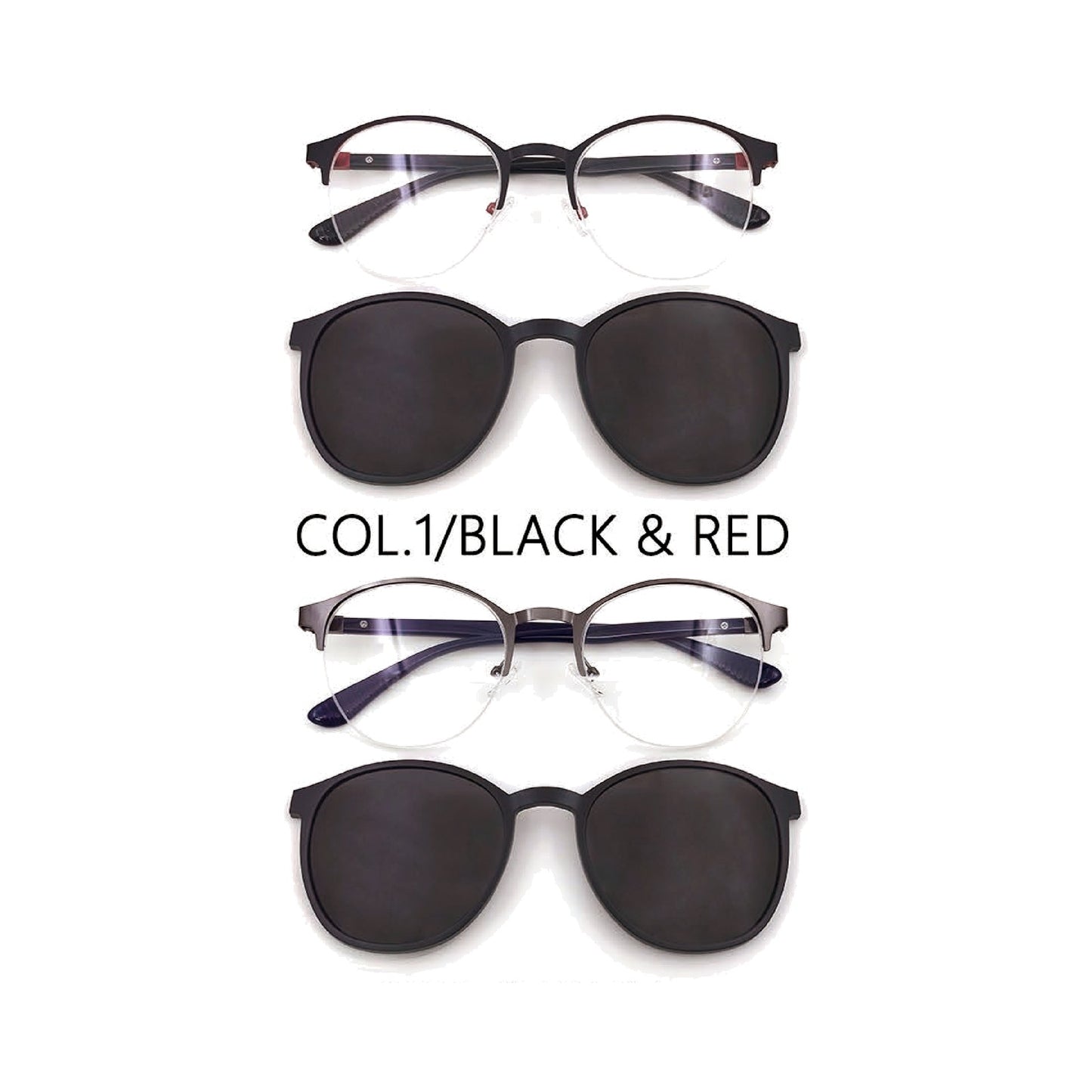 InStreet MC9052 C3 Klips Gözlük Çerçevesi